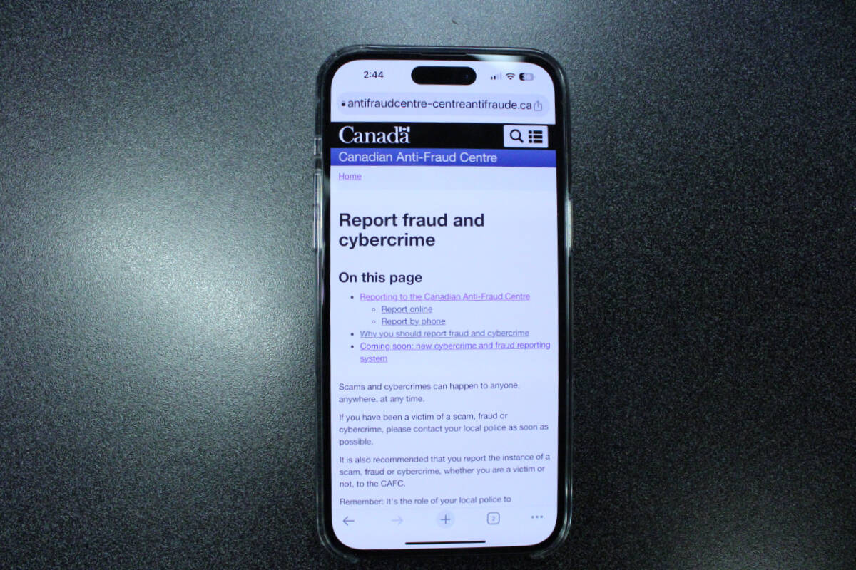 Nanaimo RCMP receive numerous reports related to spoof calls, where a fraudster is able to use a seemingly legitimate phone number to take advantage of a victim. (News Bulletin photo)