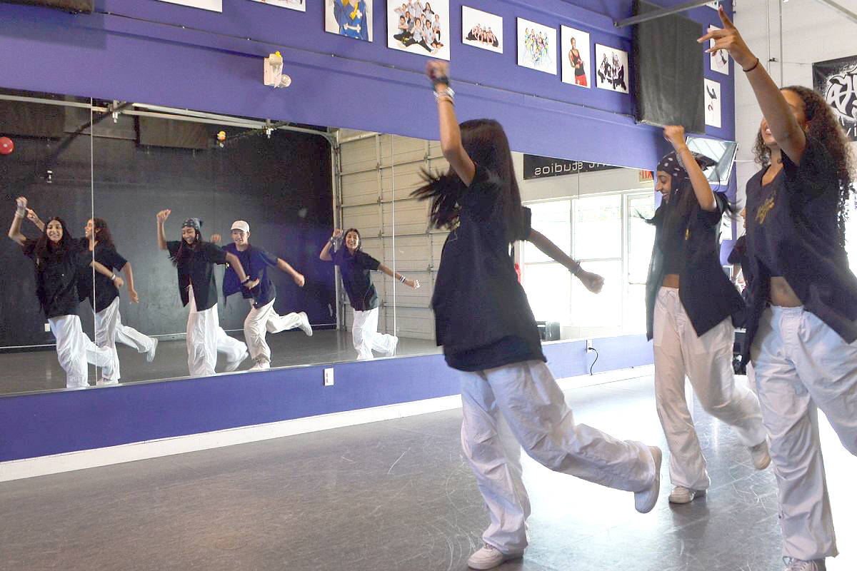 Leena Sharma, Olivia Rockall, Deeya Sharma, Ethan Cooke and Leeya Sharma will be a part of the team representing Canada during the International Dance Organization World Hip Hop and Popping Championship in Poland this fall. (Mandy Moraes/News Bulletin)