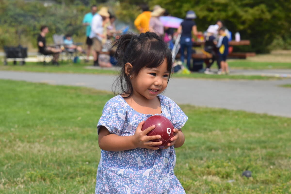The Cadboro Bay Festival featured fun activities for the whole family. (Brendan Mayer/News Staff)