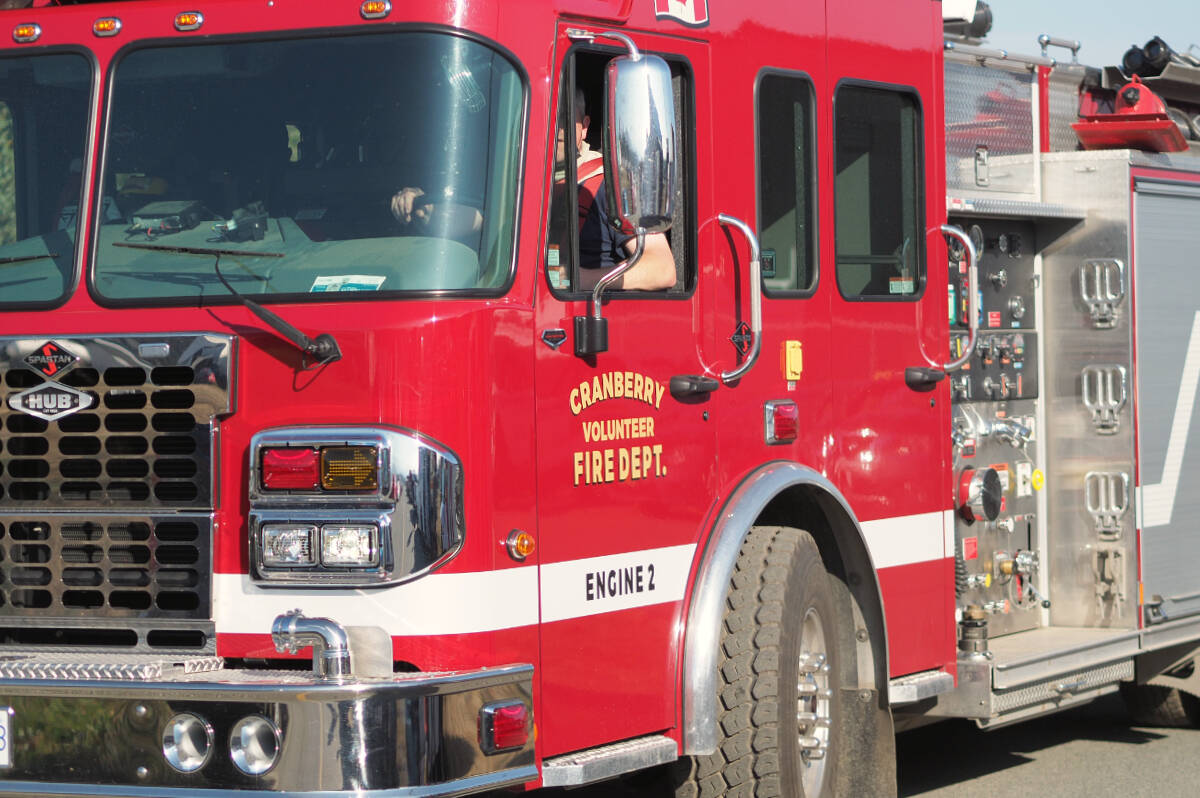 Cranberry Volunteer Fire Department fought a house fire in Cassidy on Friday, Aug. 11. (News Bulletin file photo)