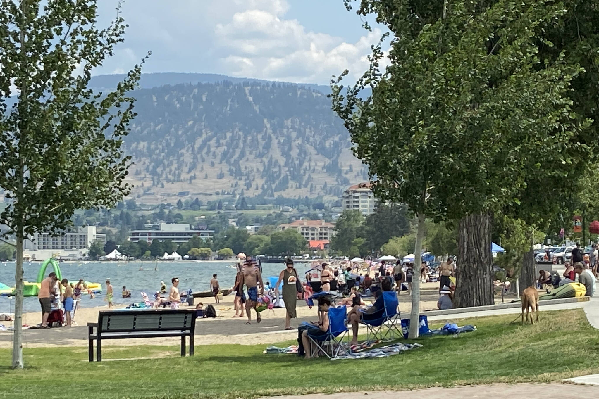 Many Okanagan cities broke single-day temperature records on Tuesday, Aug. 15. (Monique Tamminga/Western News)