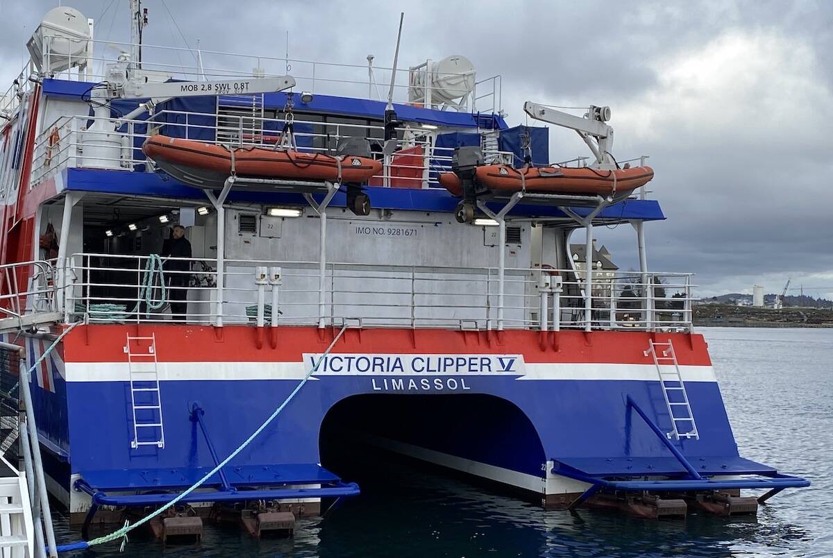 The Victoria Clipper ferry service could be disrupted before the end of the summer. (Black Press Media file photo)
