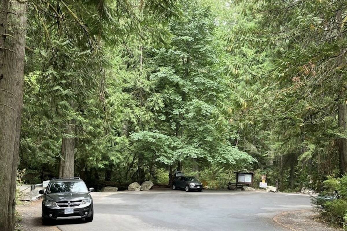 Robin Chown has found many cigarette butts on the access road and main parking lot at LAU,WELNEW/John Dean Provincial Park. (Courtesy Robin Chown)