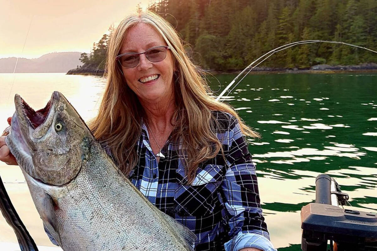 Fishing has been ‘off the charts’ in the Alberni Inlet and Barkley Sound, says Alberni Valley Tyee Club’s Carolyn Jasken. (FACEBOOK PHOTO)