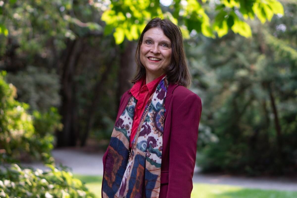 Dr. Amy Verdun is a Royal Society of Canada 2023 recipient. (Courtesy of the University of Victoria)