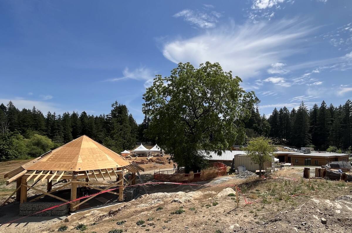 Power To Be needs assistance finishing a project at its Prospect Lake site, which features a barn being transformed into a multi-purpose program space and the construction of a pavilion. (Courtesy Power To Be)