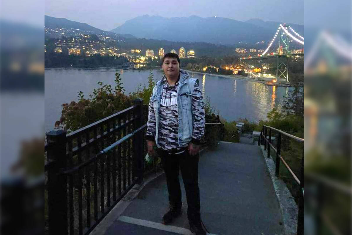 Garry Pashe Jr. was killed after being shot by police in Revelstoke. (Facebook)