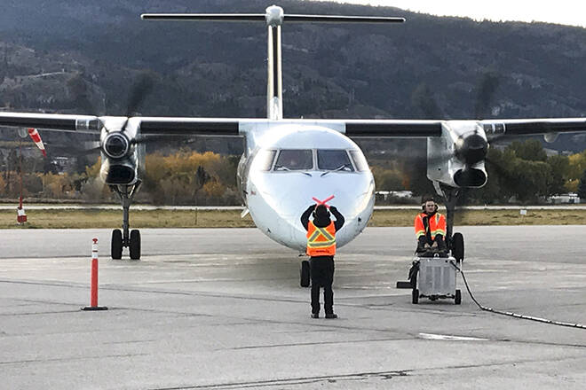 A plane at Penticton Airport. (Western News file photo)