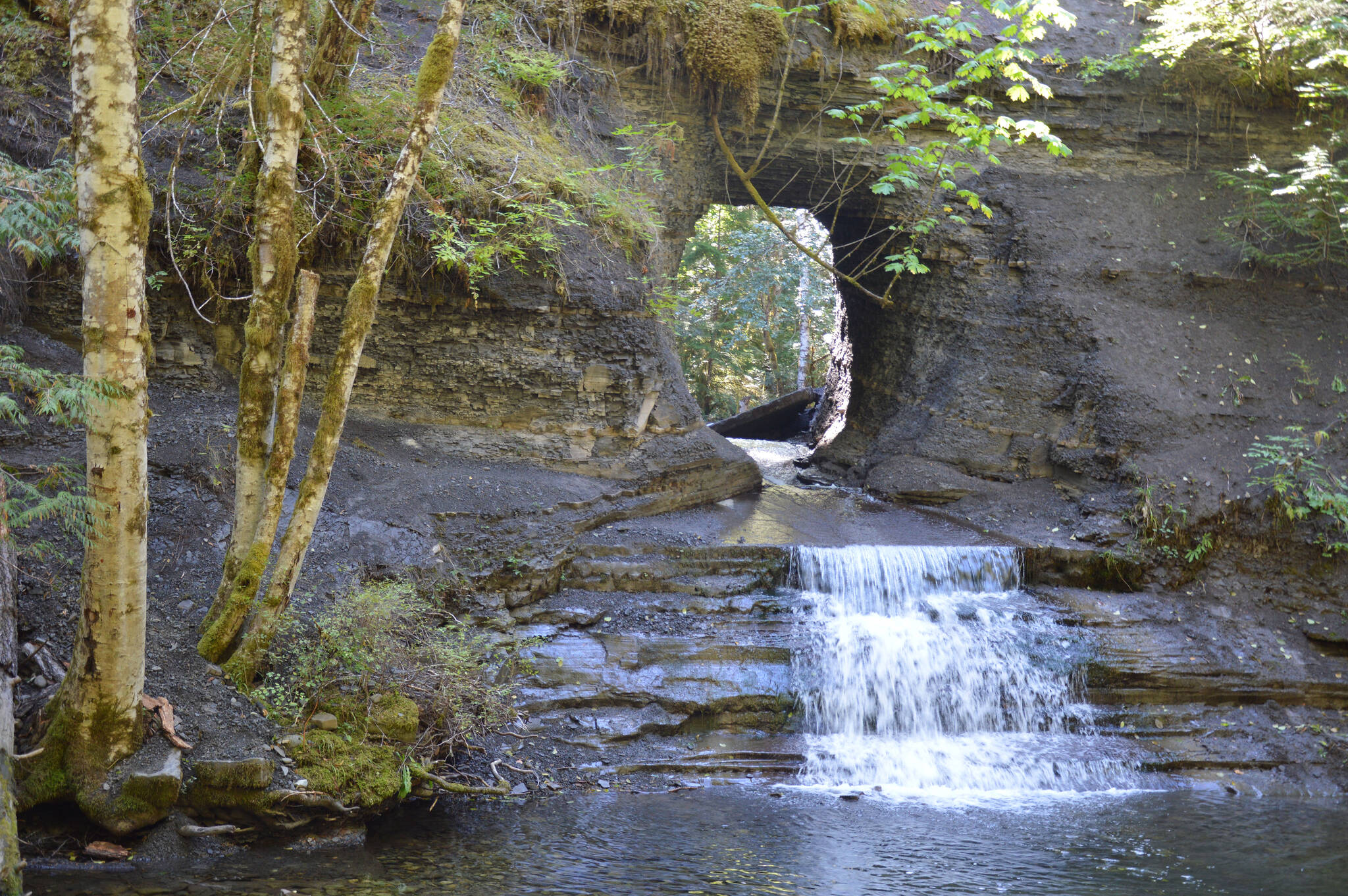 Hole in the Wall is a popular outdoor destination with tourists in Port Alberni, but parking to access the area is causing concern. (KATYA SLEPIAN/ AV News file photo)