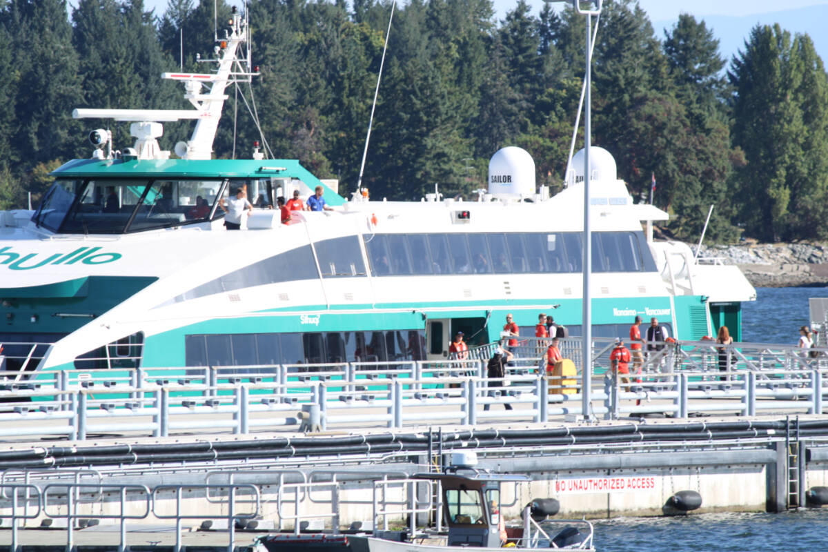 More Hullo ferry sailings are being scheduled in October, including ones to accommodate those attending Vancouver Canucks games and concerts. (News Bulletin file photo)