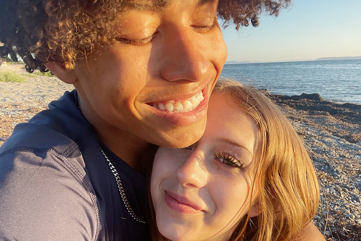 Sarah Mingo and her boyfriend Max Mnguni have a long road to recovery after being seriously injured in a crash involving the motorcycle they were riding and an SUV in Maple Ridge on Friday, Sept. 8. (Special to The News)