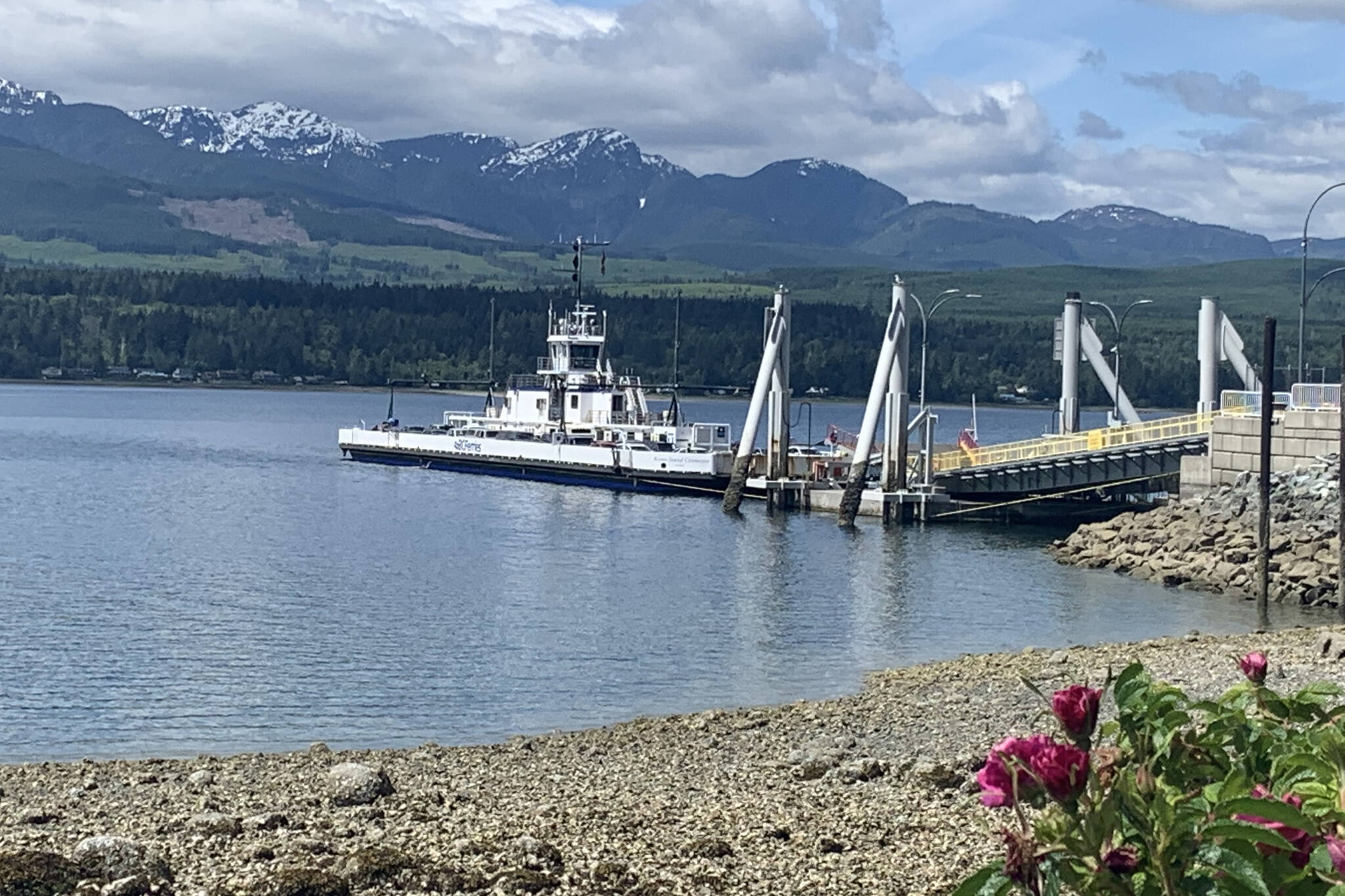 Photo of the Baynes Sound Connector. Photo by Erin Haluschak