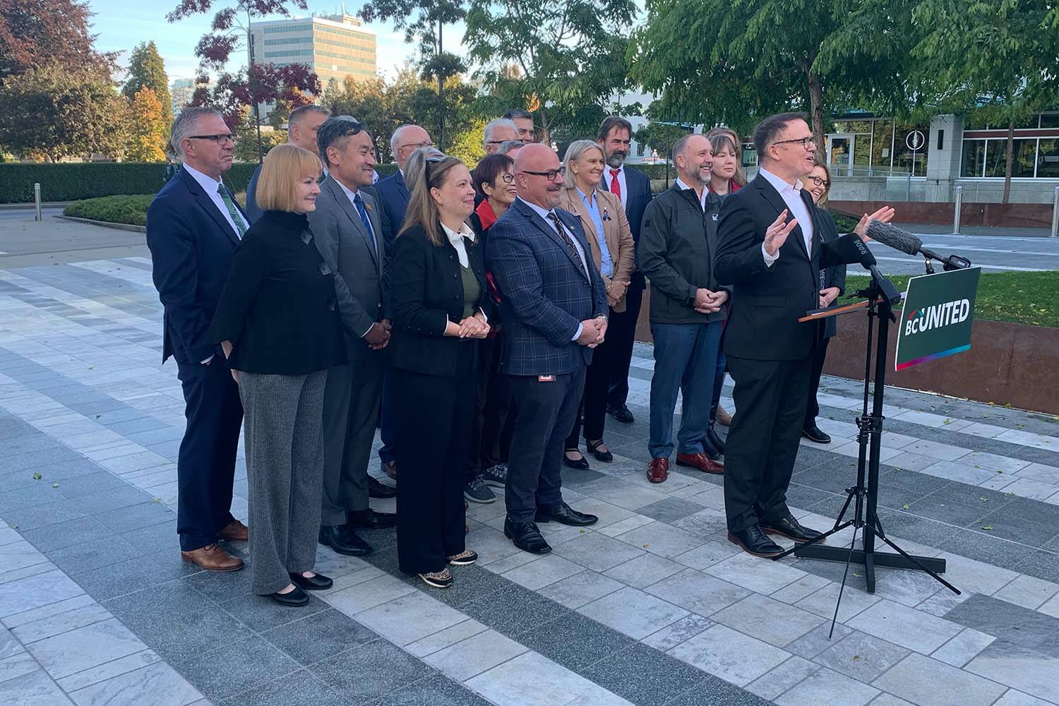 Official Opposition Leader Kevin Falcon says he 
(Wolf Depner/News Staff)