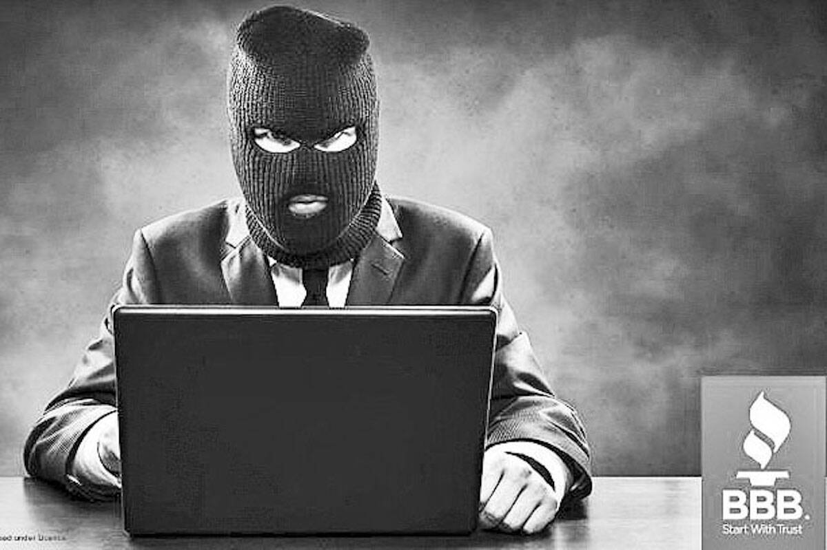 According to the Central Saanich Police Service, Facebook Marketplace scams have been on the rise. (Courtesy of Better Business Bureau)