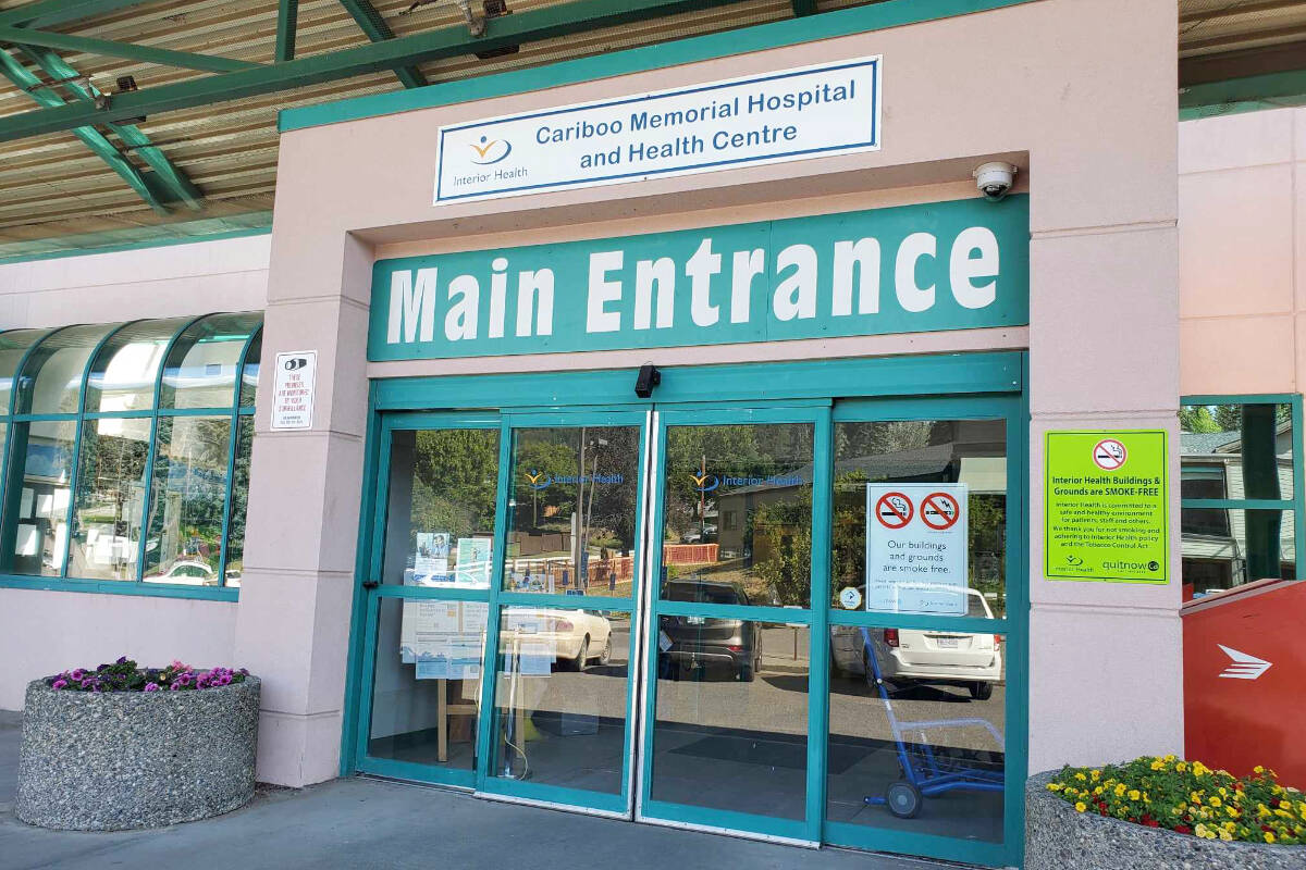 Cariboo Memorial Hospital in Williams Lake. (Monica Lamb-Yorski photo - Williams Lake Tribune)