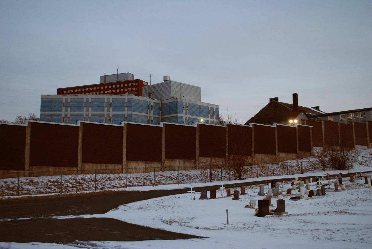 Her Majesty’s Penitentiary in St. John’s is shown on Feb. 27, 2022. THE CANADIAN PRESS/Sarah Smellie