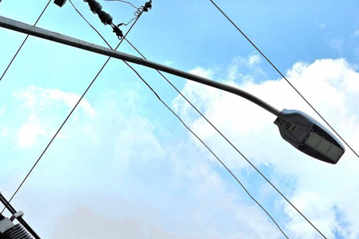 Town of Qualicum has installed toned down LED lights in areas where they have received complaints of light trespass from residents. (Town of Qualicum Beach photo)