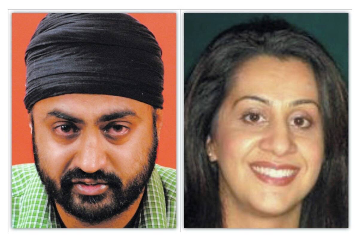 Mukhtiar Panghali, left, and Manjit Panghali