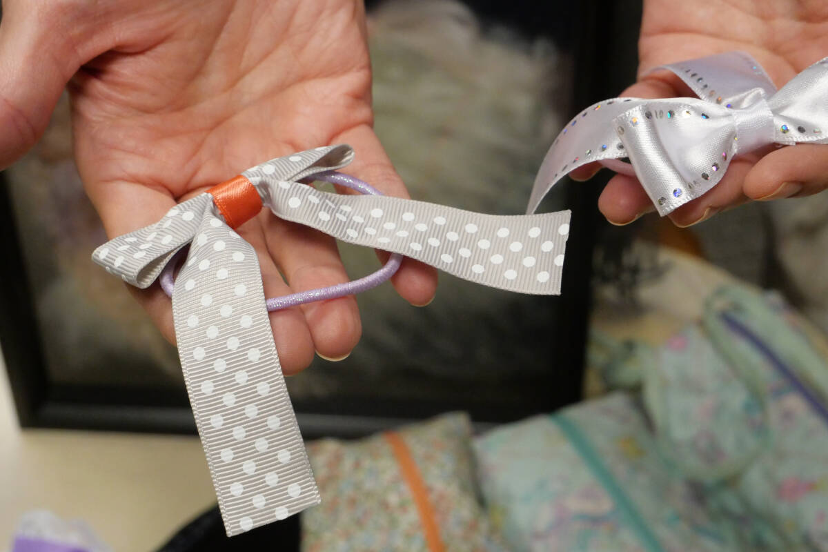 Some of the work done by the sewing initiative. The group got together to help people battle loneliness and will host a bazaar on Dec. 9-10 at 850 Blanshard St. (News Staff/Thomas Eley)