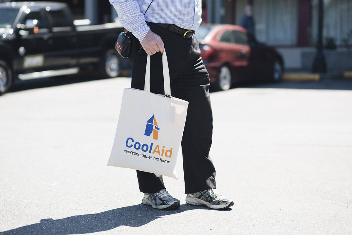 The Victoria Cool Aid Society has launched a fundraising challenge to help buy socks. (Victoria Cool Aid Society/Facebook)