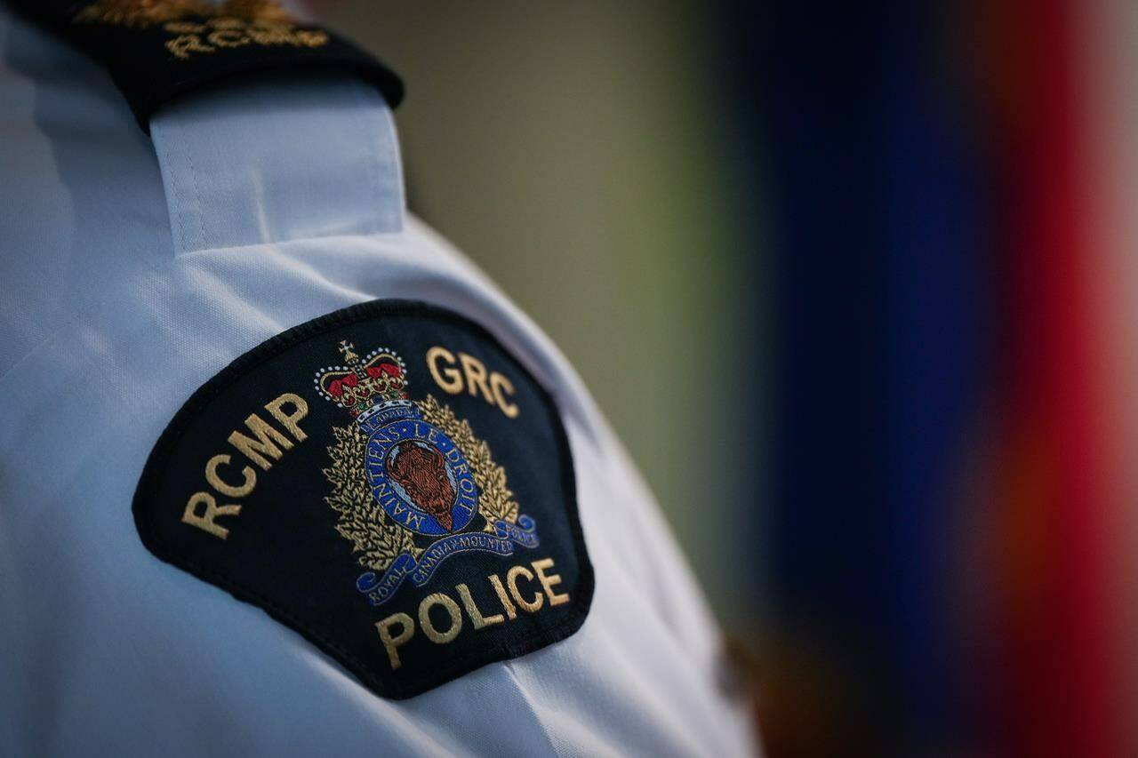 On Nov. 3, Campbell River RCMP responded to a complaint of a possible abduction and subsequent extortion of a 39-year-old man. RCMP patch photo by THE CANADIAN PRESS/Darryl Dyck