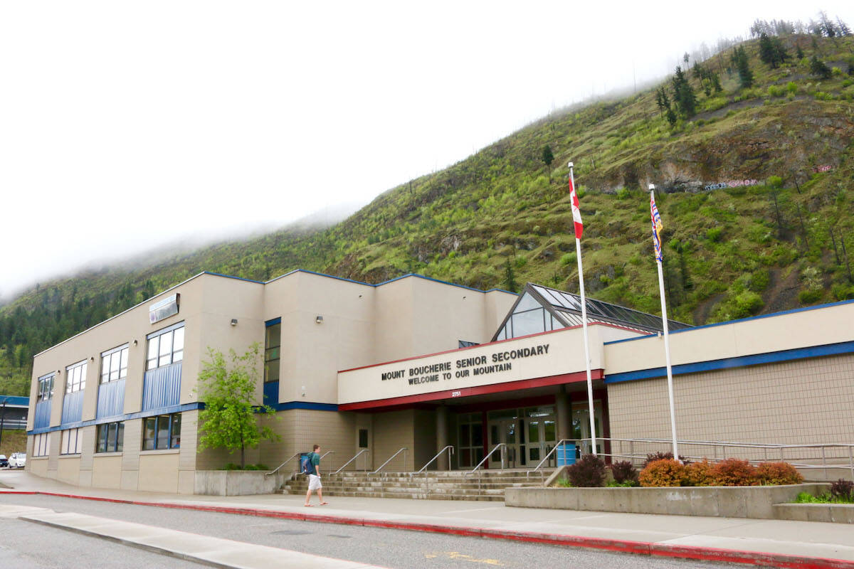 Mount Boucherie Secondary School in West Kelowna. (Contributed)