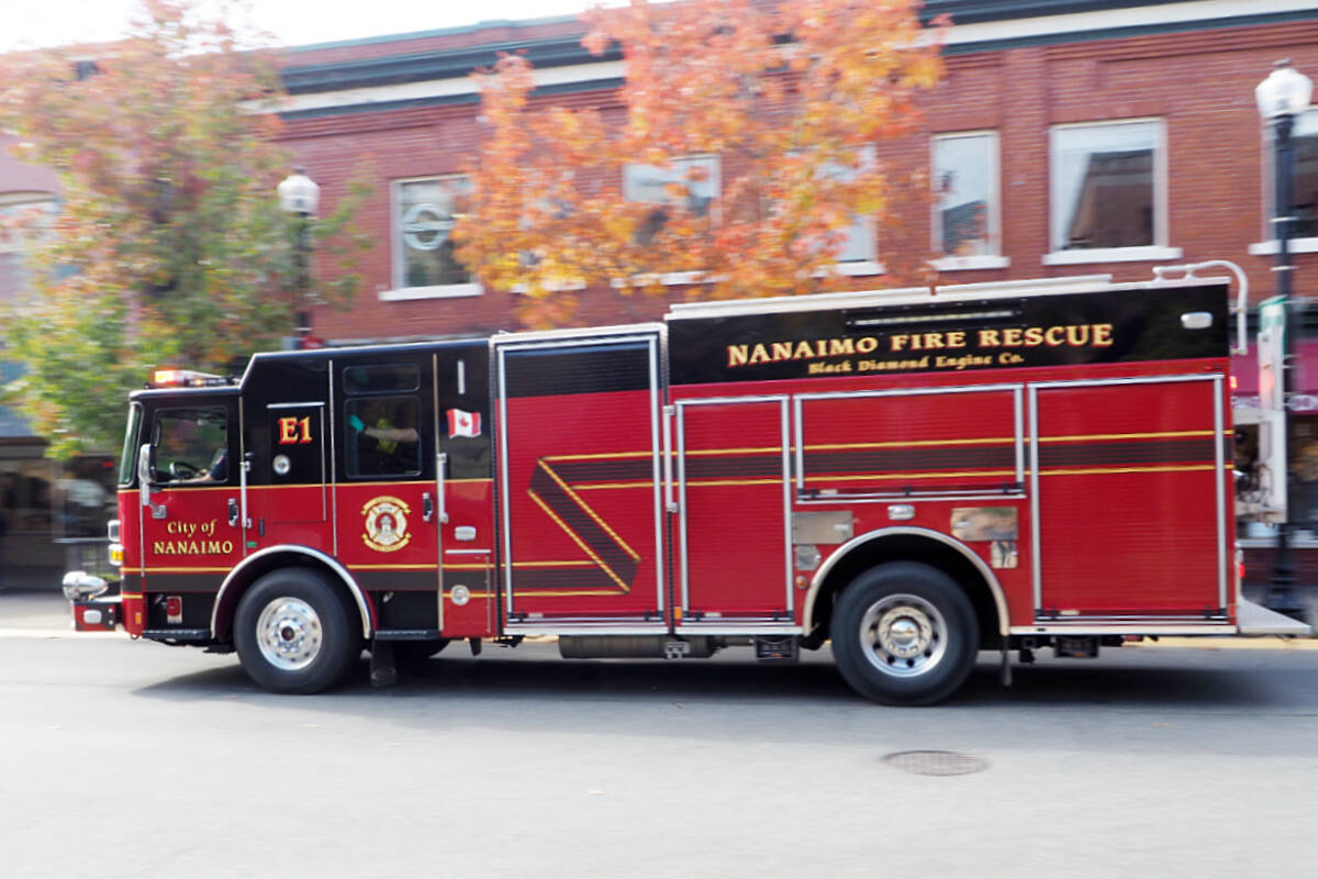 Nanaimo Fire Rescue firefighters are staring down steeply rising numbers of medical aid calls driven by population growth and illicit drug overdoses. (News Bulletin file photo)
Nanaimo Fire Rescue firefighters are staring down steeply rising numbers of medical aid calls driven by population growth and illicit drug overdoses. (File photo)