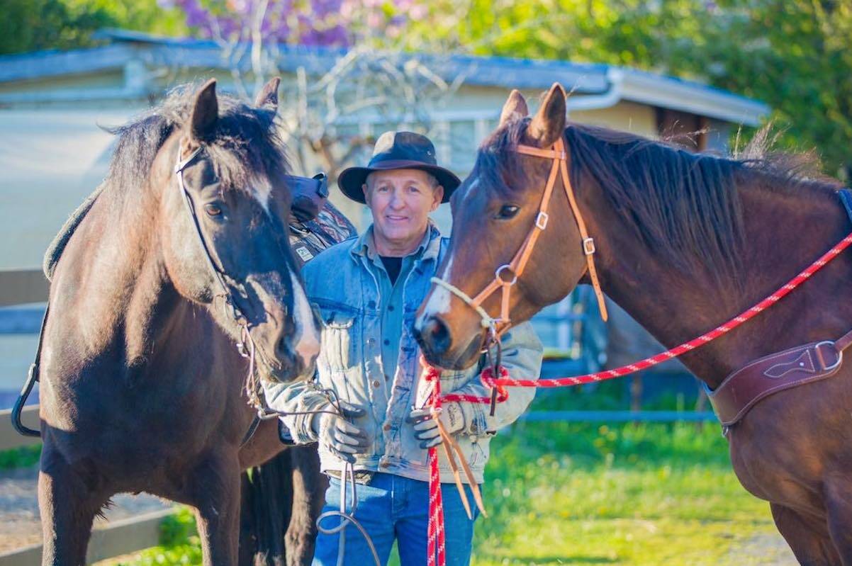 Langley resident Don Bennett, who is believed to have died in a fiery confrontation with police on Friday, Nov, 10, is remembered by his daughter as a kind, nonviolent man who loved horses, but did have mental health issues. (Special to Langley Advance Times)