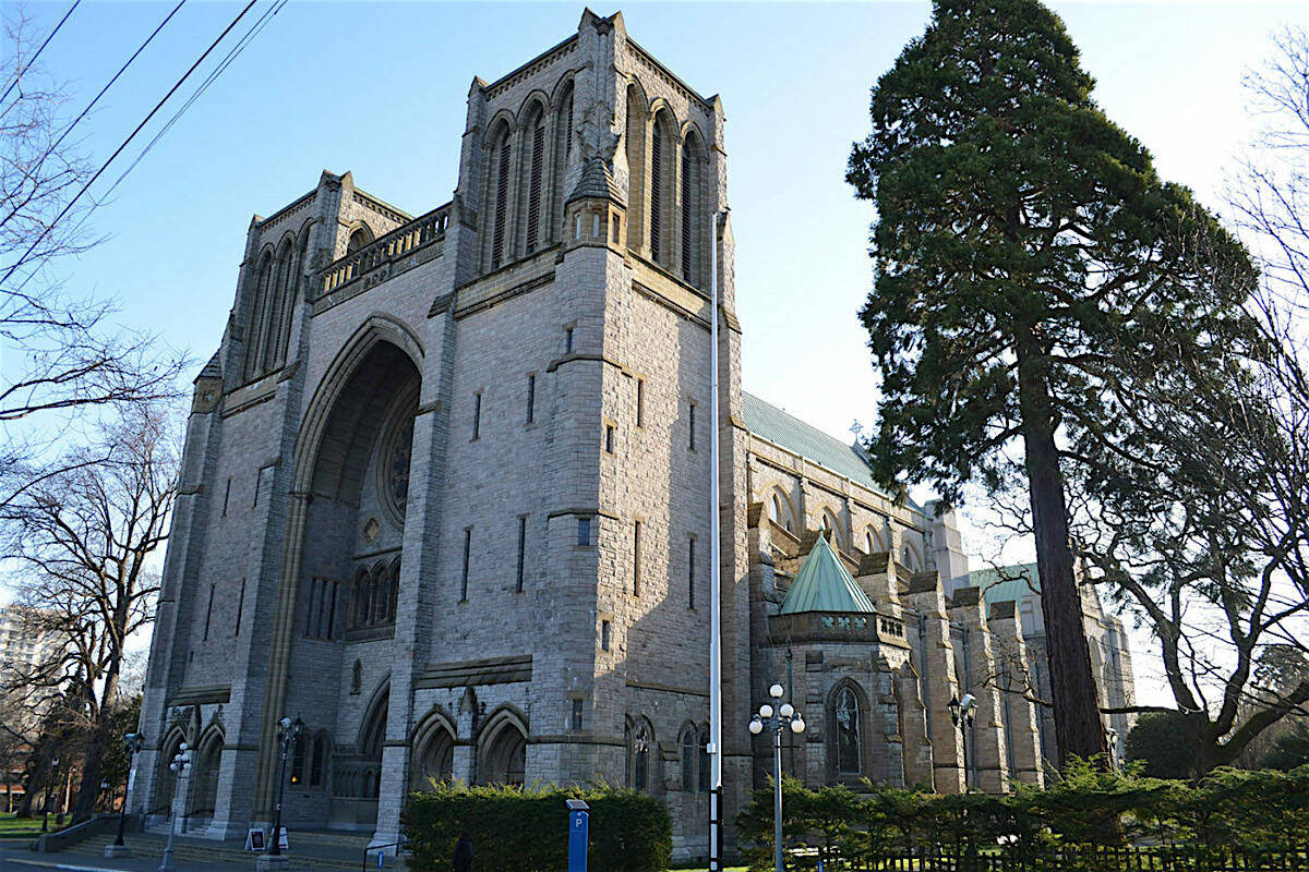 Christ Church Cathedral in Victoria. (Courtesy Christ Church Cathedral)