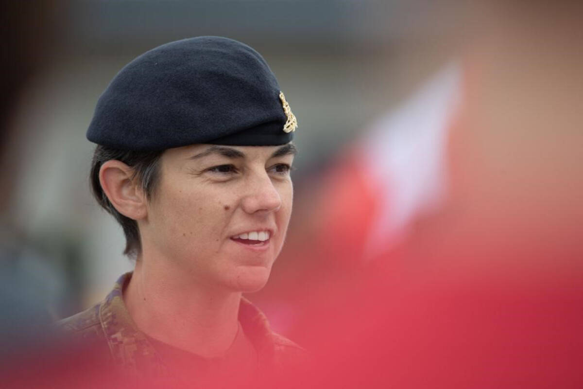 Master Warrant Officer Lisa Kachanoski will be the first female to be promoted to Regimental Sergeant Major in the 140-year history of The Royal Regiment of Canadian Artillery. (Photo Submitted)