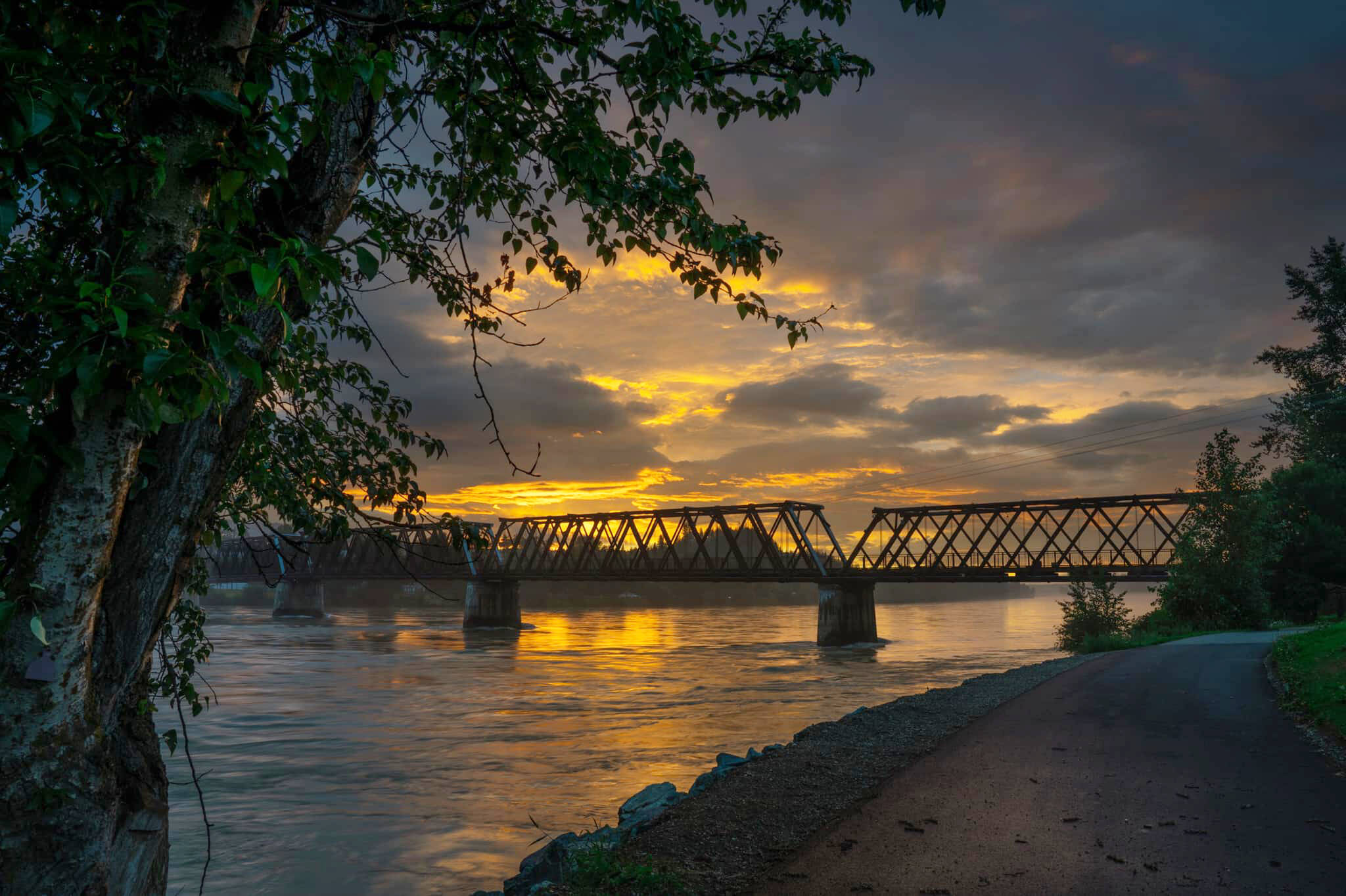 The Quesnel Bridge is one of the landmarks of the Cariboo. Once a boom region of B.C., the latest labour forecast from the province finds that employment in the region is expected to grow by 0.1 per year during the next decade. (Photo courtesy of Steve Sarjola).