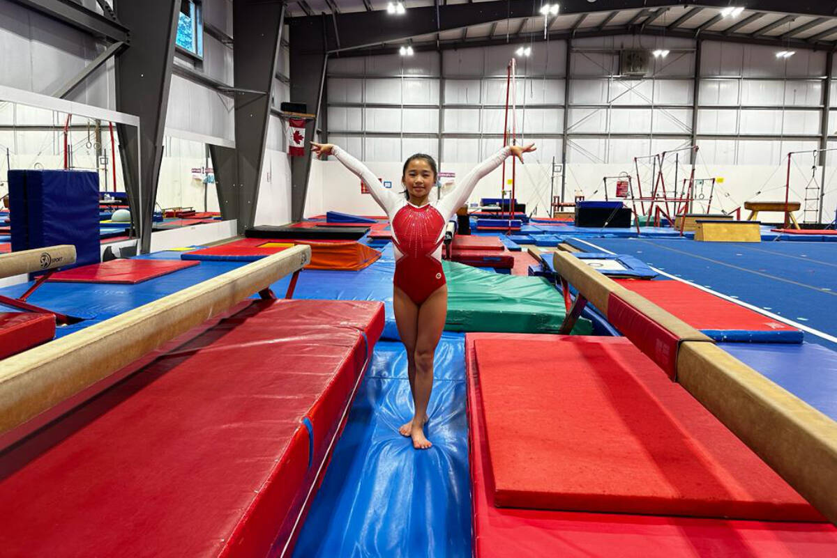 Allora Enge is 11 years old and from Colwood. (Tanara Oliveira/News Staff)
