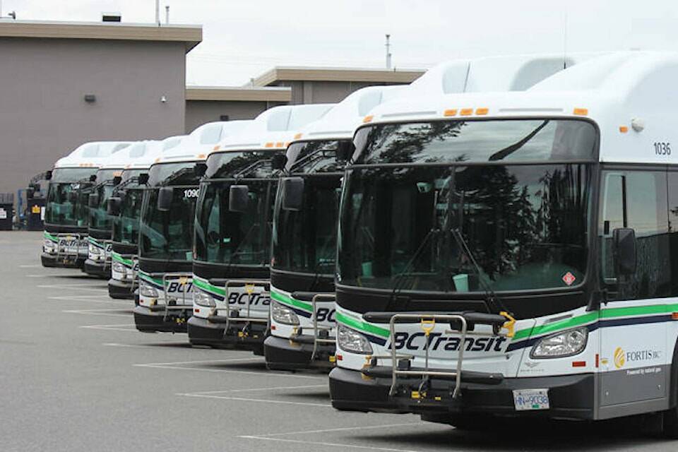 A NextRide technology replacement is coming to the Victoria Regional Transit System to increase certainty and bus predictability for transit users. (Black Press Media file photo)