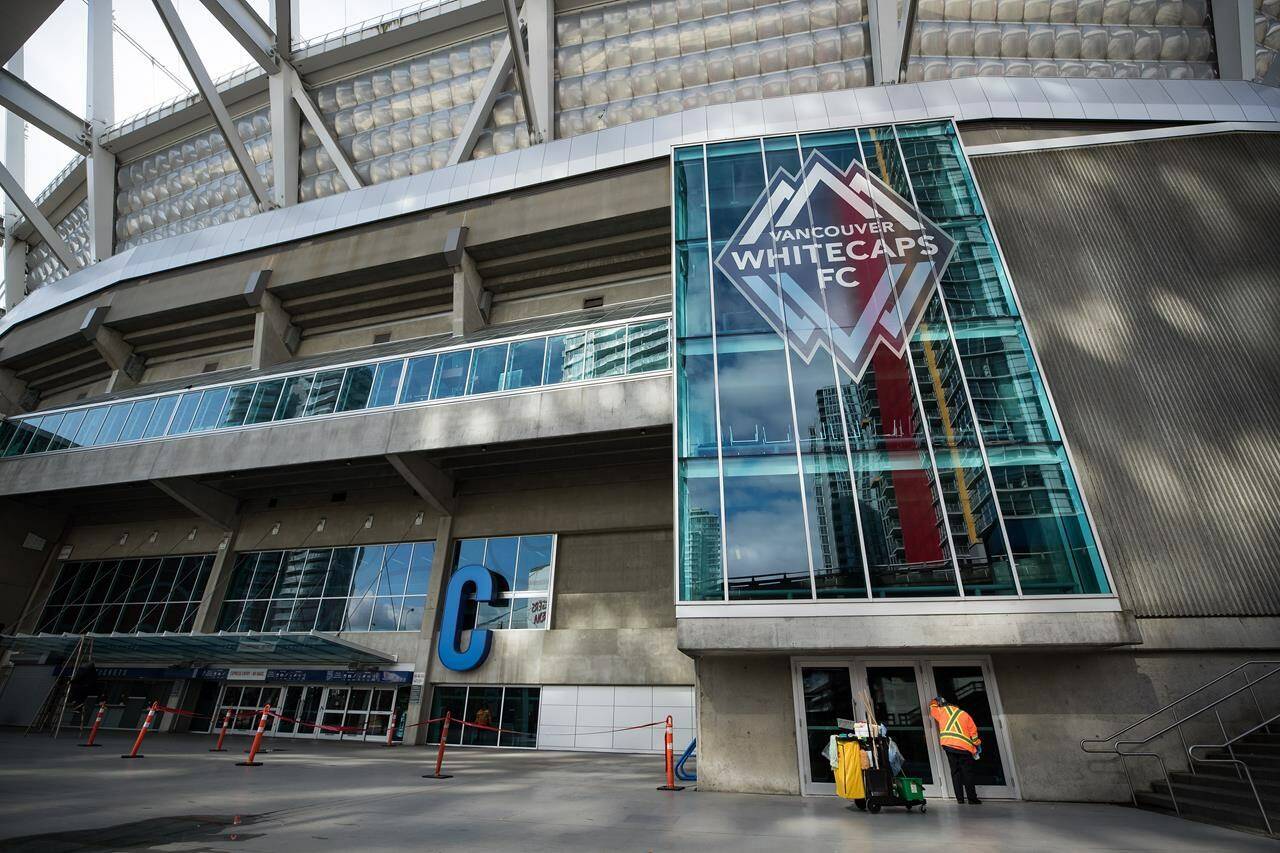 <div>British Columbia’s provincial government is pitching repairs to B.C. Place for hosting the 2026 FIFA World Cup as much needed and a way for the venue to hold more events in the future, but isn’t able to give a specific figure about what the needed renovations could cost. A worker cleans a door handle at B.C. Place stadium, in Vancouver, B.C., Thursday, March 12, 2020. THE CANADIAN PRESS/Darryl Dyck</div>