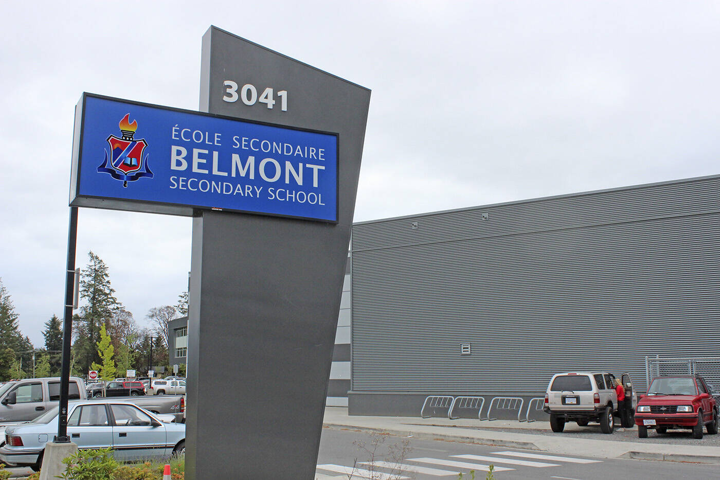 West Shore high school Belmont is home to the first raspberry shake installed in the region. (Black Press Media file photo)