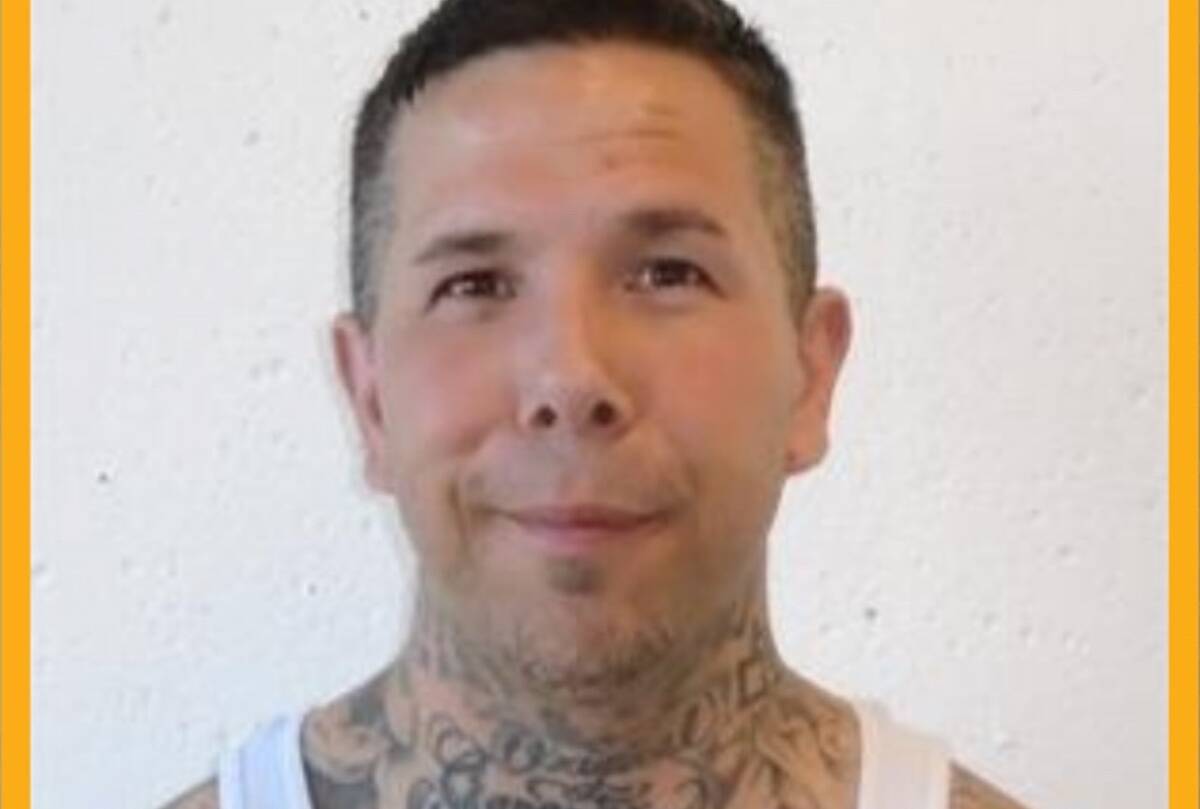 Jamie Hunt was wanted for breaching conditions of his parole after serving a life sentence for second-degree murder in 2007. (Courtesy of the the Victoria Police Department)
