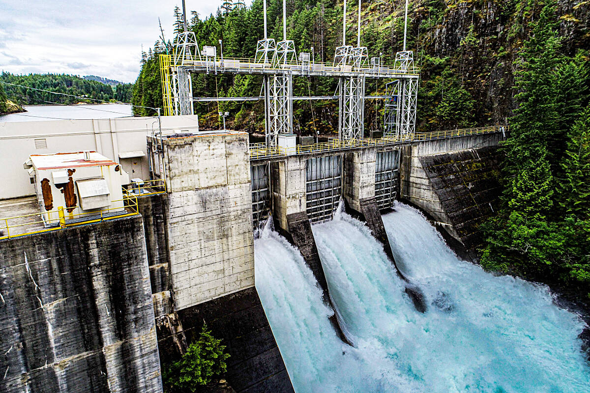 New figures from StatsCan show that greenhouse gas emissions in B.C. barely budged in more than a decade, but one reason for the low drop is the prevalence of hydro power. (Photo courtesy of BC Hydro)