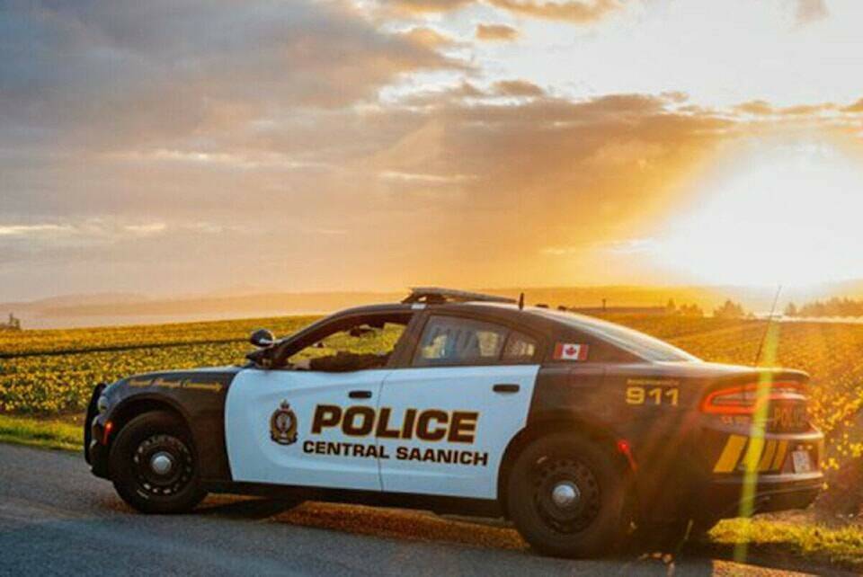A Central Saanich Police Service officer quit after getting caught being vulgar to another officer. (Courtesy of the Central Saanich Police Service)