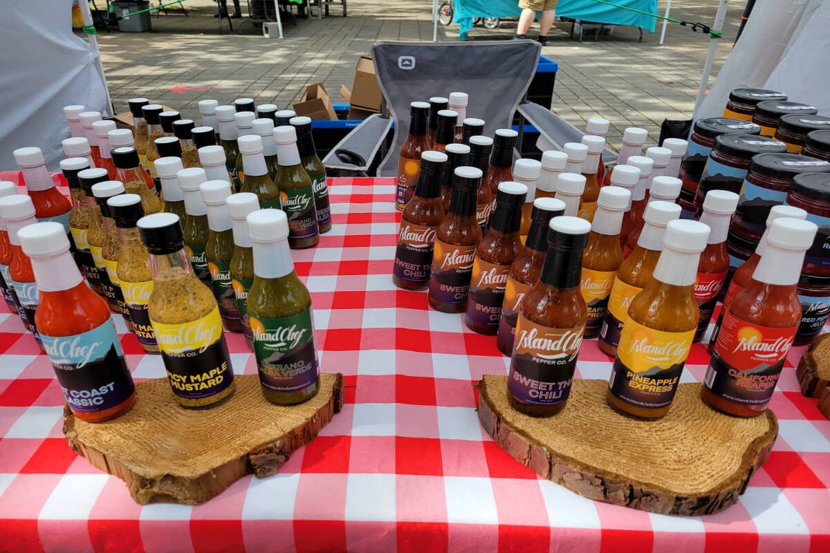 Island Chef Pepper Co, has a range of 29 various, sauces, jams, rubs and more. Vincent Capitano, the founder, was a chef for over 20 years before starting to make hot sauces. (Photo supplied/Facebook)