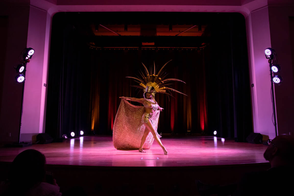 Burlesque is growing in popularity. (MKM Photography)