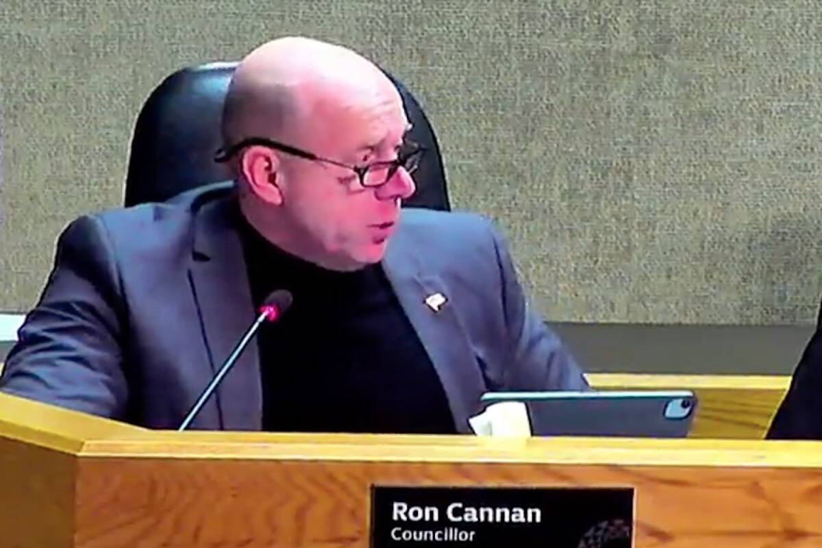 Kelowna Coun. Ron Cannan. (City of Kelowna video)