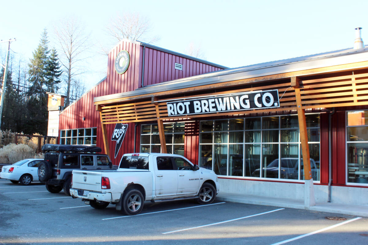 The sun sets on Riot Brewing Co.’s final day Wednesday. (Photo by Don Bodger)