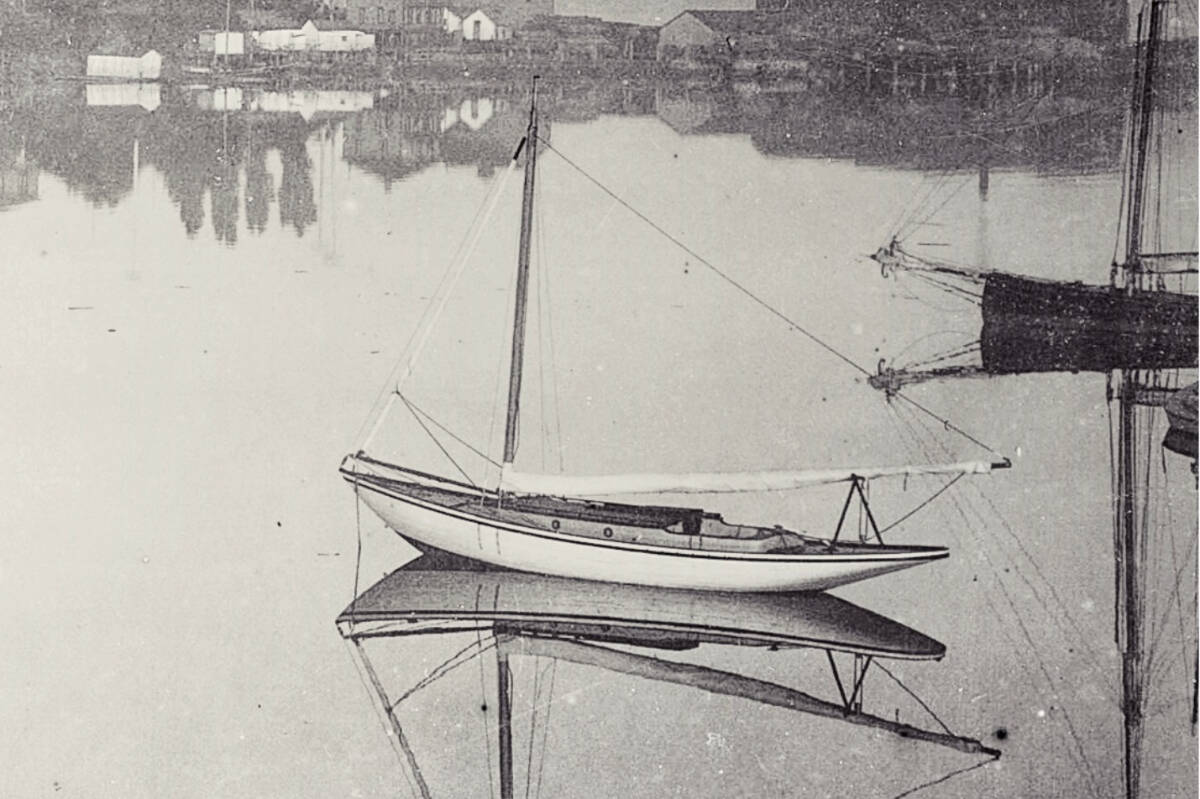 Dorothy, a sailing yacht built in Victoria in 1897, was recently restored by a Vancouver Island-based team, and has been nominated in the 2024 Classic Boat Awards. (UBC Archives)