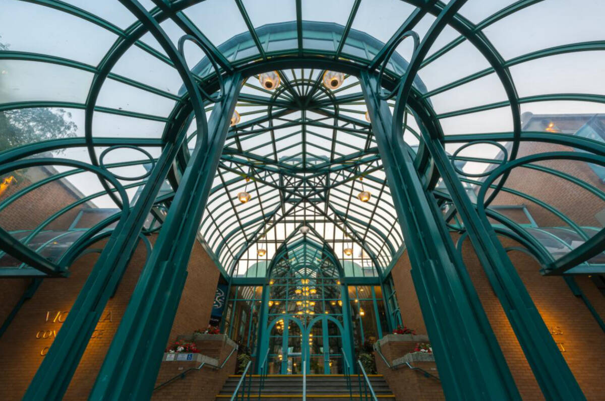 The Victoria Conference Centre becomes the second-only biosphere-certified conference centre in North America. (Courtesy of Tourism Victoria)